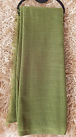 Flamlı pamuklu şal