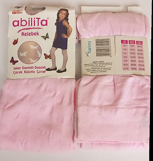 kilotlu çorap pembe