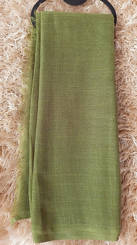 Flamlı pamuklu şal