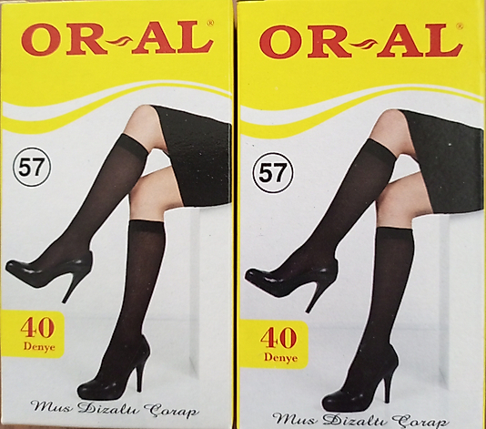 Dizaltı çorap 2'li