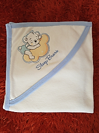 Bebek kapşonlu havlu