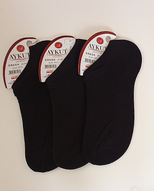 Çorap 3'lü patik