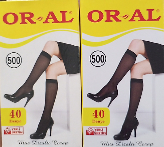 Dizaltı çorap 2'li